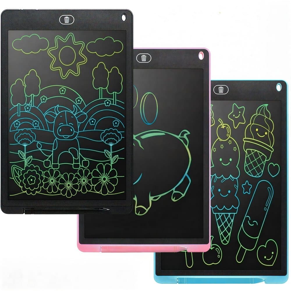 Tablet graficzny do rysowania znikopis tablica LCD 12" cali rysik dzieci