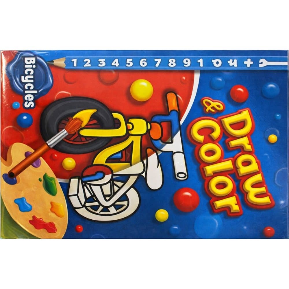 Kolorowanka Rowery – 8 obrazków