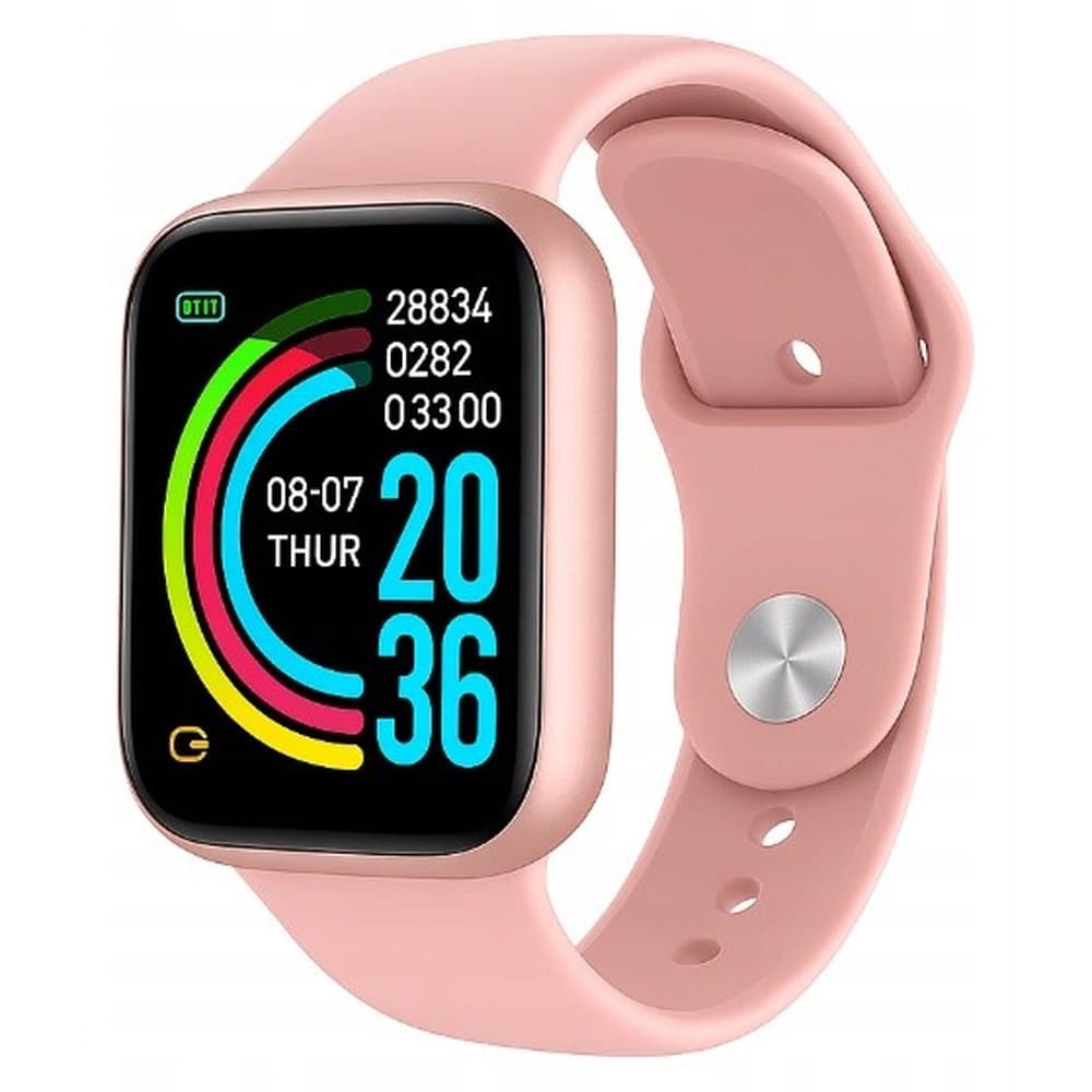 RÓŻOWY Smartwatch