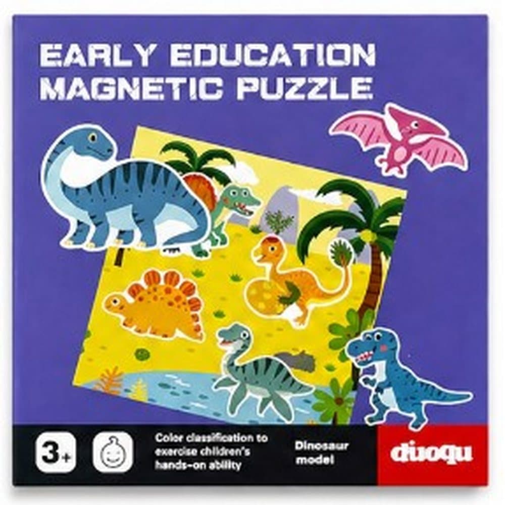 Ksiązeczka z magnesami dinozaury