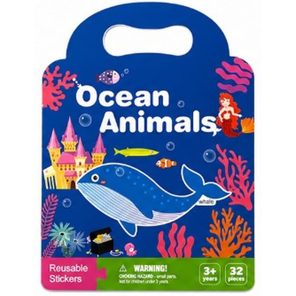 Zestaw naklejek edukacyjnych ocean j. angielski