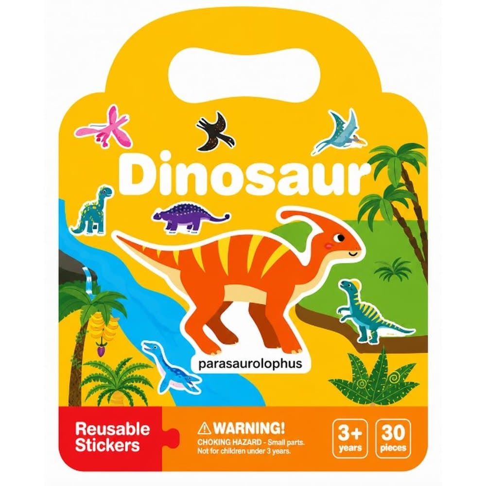 Zestaw naklejek edukacyjnych dinozaury j. angielski