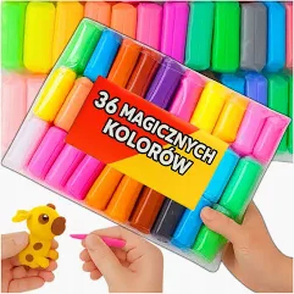 Piankolina masa plastyczna 36 kolorów