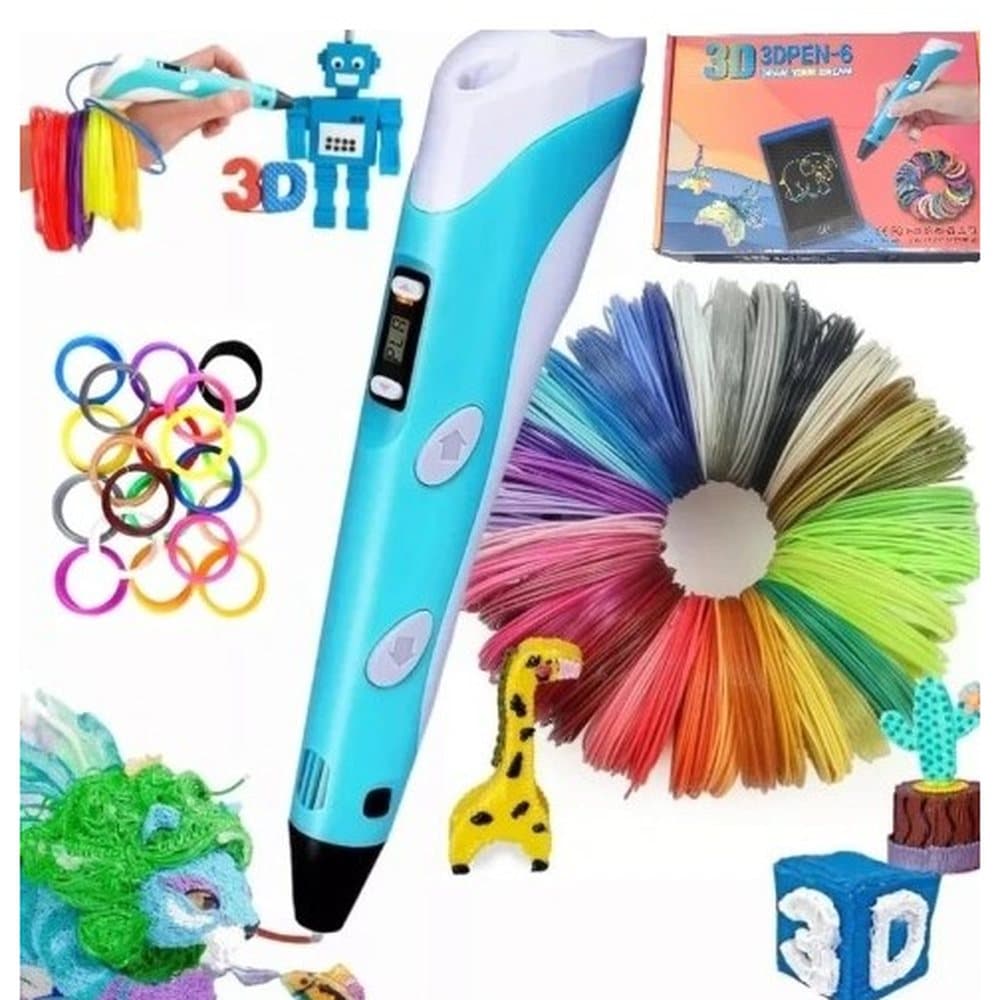 Niebieski długopis 3D długopis drukarka 3D pen-2