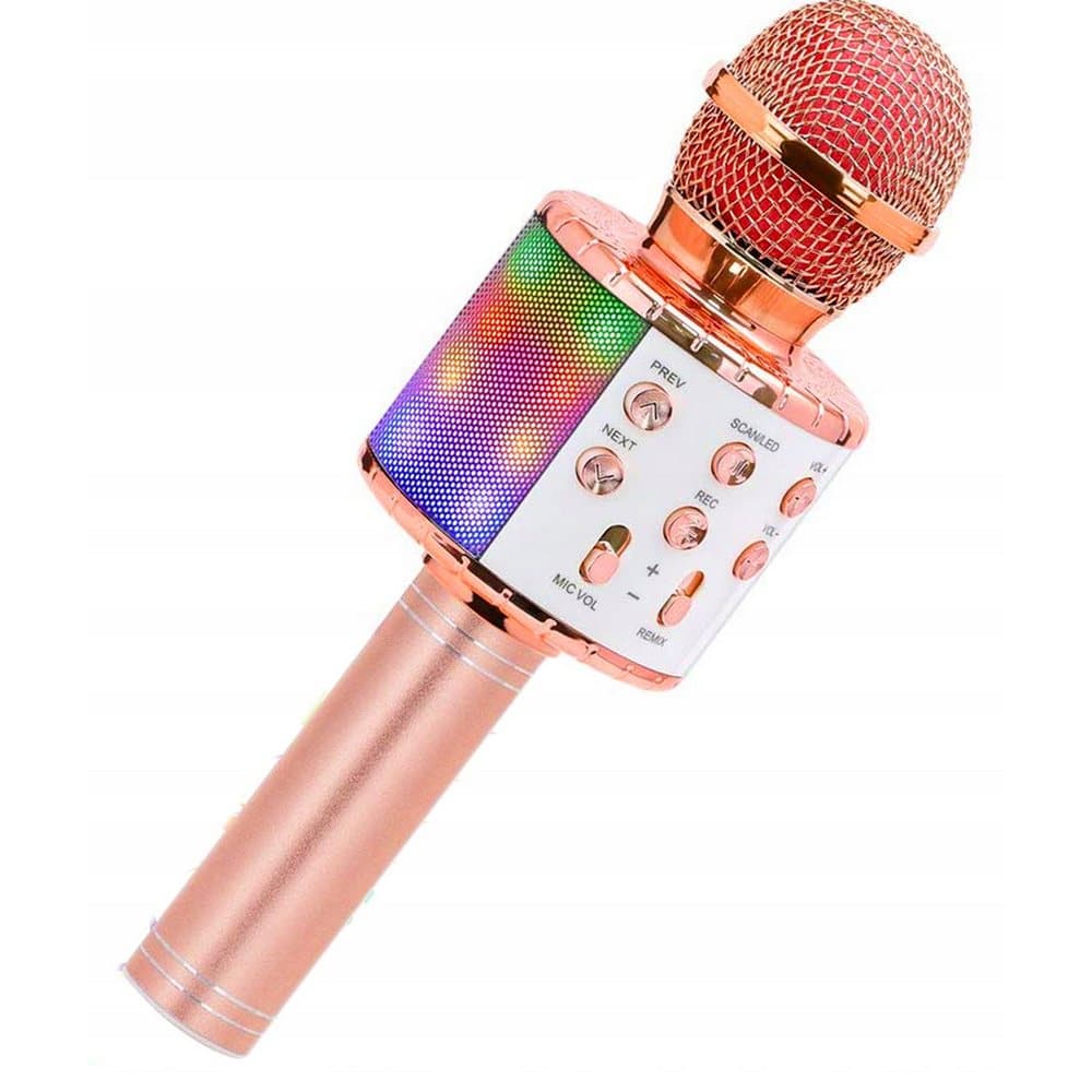 Mikrofon do karaoke z wbudowanym głośnikiem