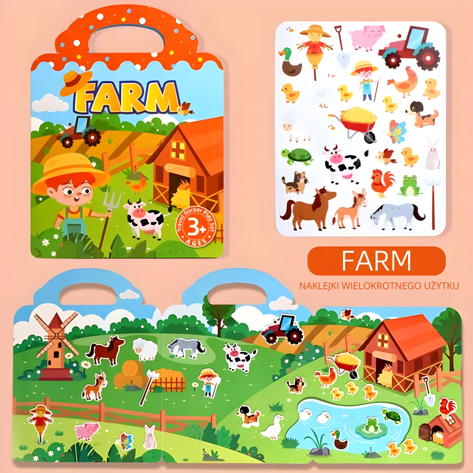 Zestaw naklejek Farma - Image 2