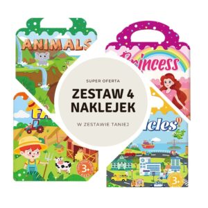 Kompletna seria naklejek podróżnych