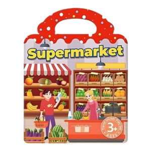 Zestaw naklejek Supermarket