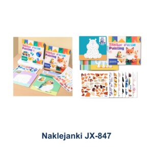 Naklejanki JX-847 - warianty