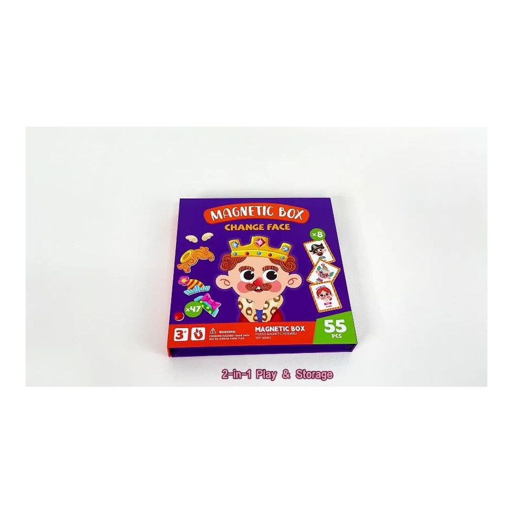 Magnetyczny box puzzle pudełko