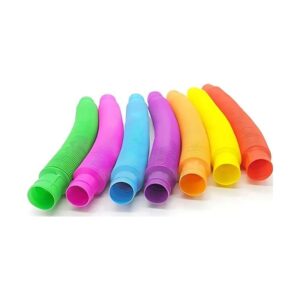 Rurki sensoryczne XL – zestaw 10 sztuk kolorowych - zdjęcie produktu