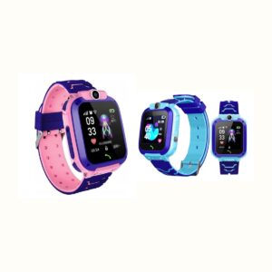 Smartwatch Q12 dla dzieci - wariant różowy i niebieski