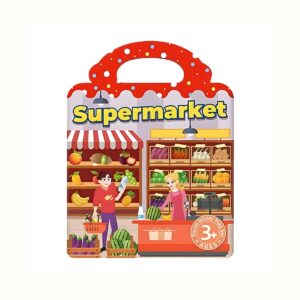 Naklejki wielorazowe ZD013 - Supermarket